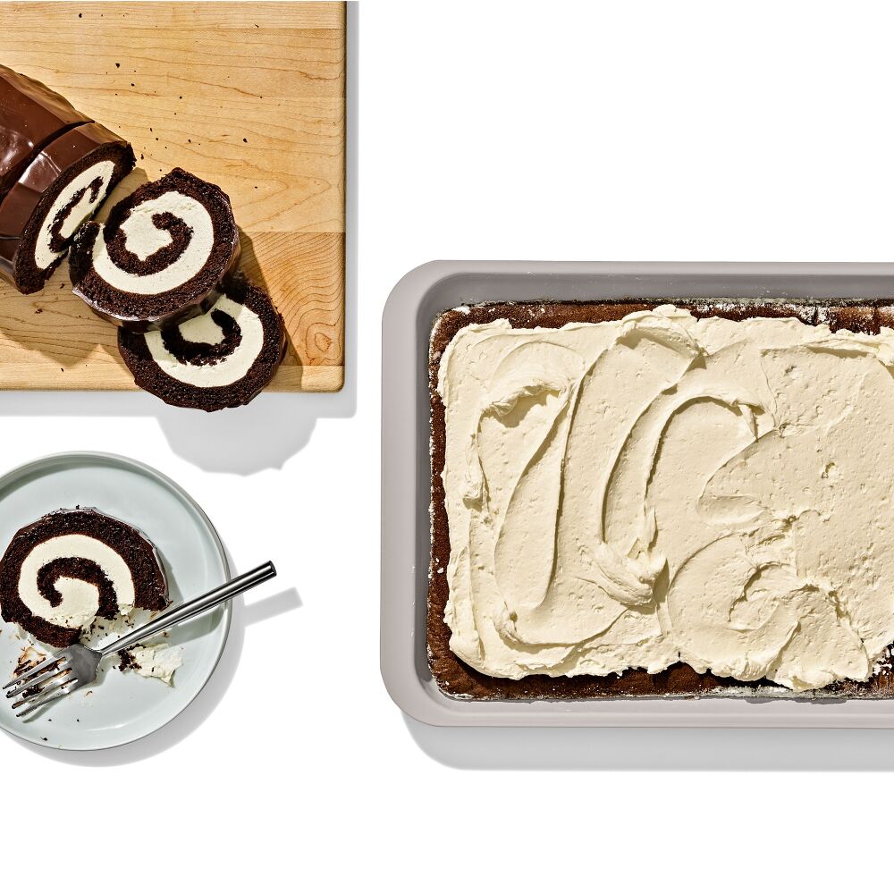Non-Stick Pro Ceramic Coated Metal Bakeware Jelly Roll Pan V0