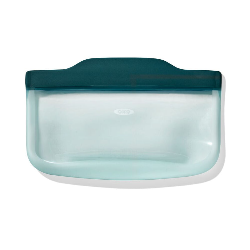 Silicone Reusable Bag - Snack Bag (12 oz) - Lagoon Z7
