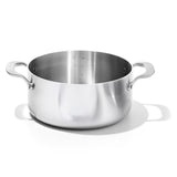 Stainless Steel Mira Series 5.2qt Casserole And Lid G6