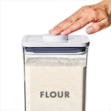 2-Piece Prelabeled POP Container Set with Scoop M6