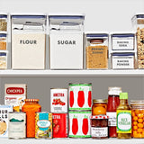 2-Piece Prelabeled POP Container Set with Scoop M6