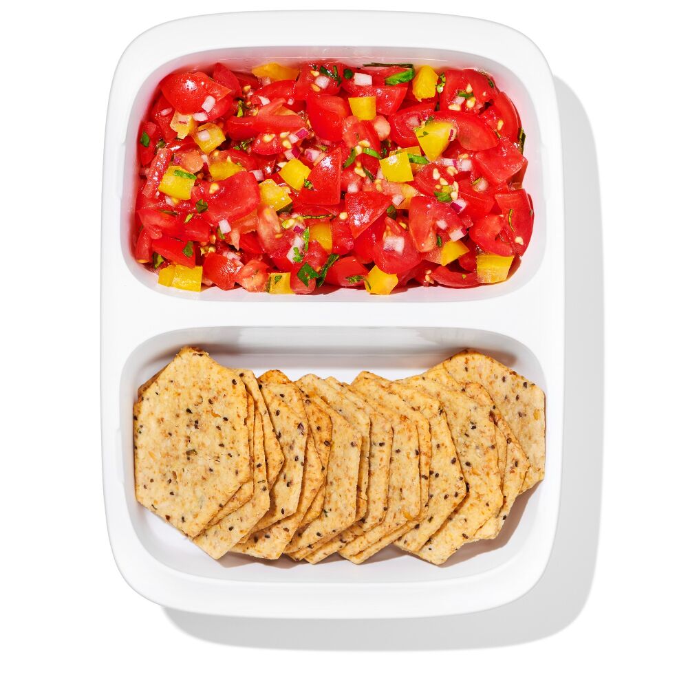 Prep & Go 2-Cup Divided Container Y1