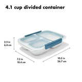 Prep & Go 4.1-Cup Divided Container - Ocean Blue V1