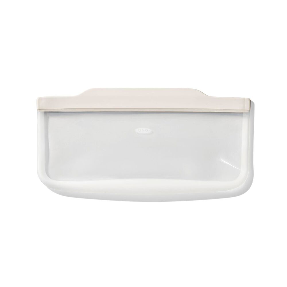 Silicone Reusable Bag - Slim Bag (20 oz) - Oat U3