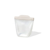 Silicone Reusable Bag - Stand-Up Cup (8 oz) - Oat E2