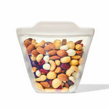 Silicone Reusable Bag - Stand-Up Cup (8 oz) - Oat E2