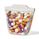 Silicone Reusable Bag - Stand-Up Cup (8 oz) - Oat E2