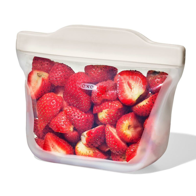 Silicone Reusable Bag - Stand-Up Snack (12 oz) – Oat O2