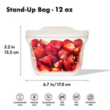 Silicone Reusable Bag - Stand-Up Snack (12 oz) – Oat O2