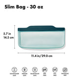 Silicone Reusable Bag - Slim Bag (20 oz) - Lagoon X7