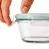 Smart Seal 8-Piece1 Cup Glass Round Container Set X4
