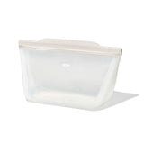 Silicone Reusable Bag - Stand-Up Half Gallon (64 oz) - Oat G8