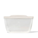 Silicone Reusable Bag - Stand-Up Half Gallon (64 oz) - Oat G8