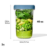 Twist & Stack Container (40 oz) - 2-Pack Y7