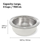 OXO Pet Nonslip Bowl - Large, 4 Cups / 950 mL Z9