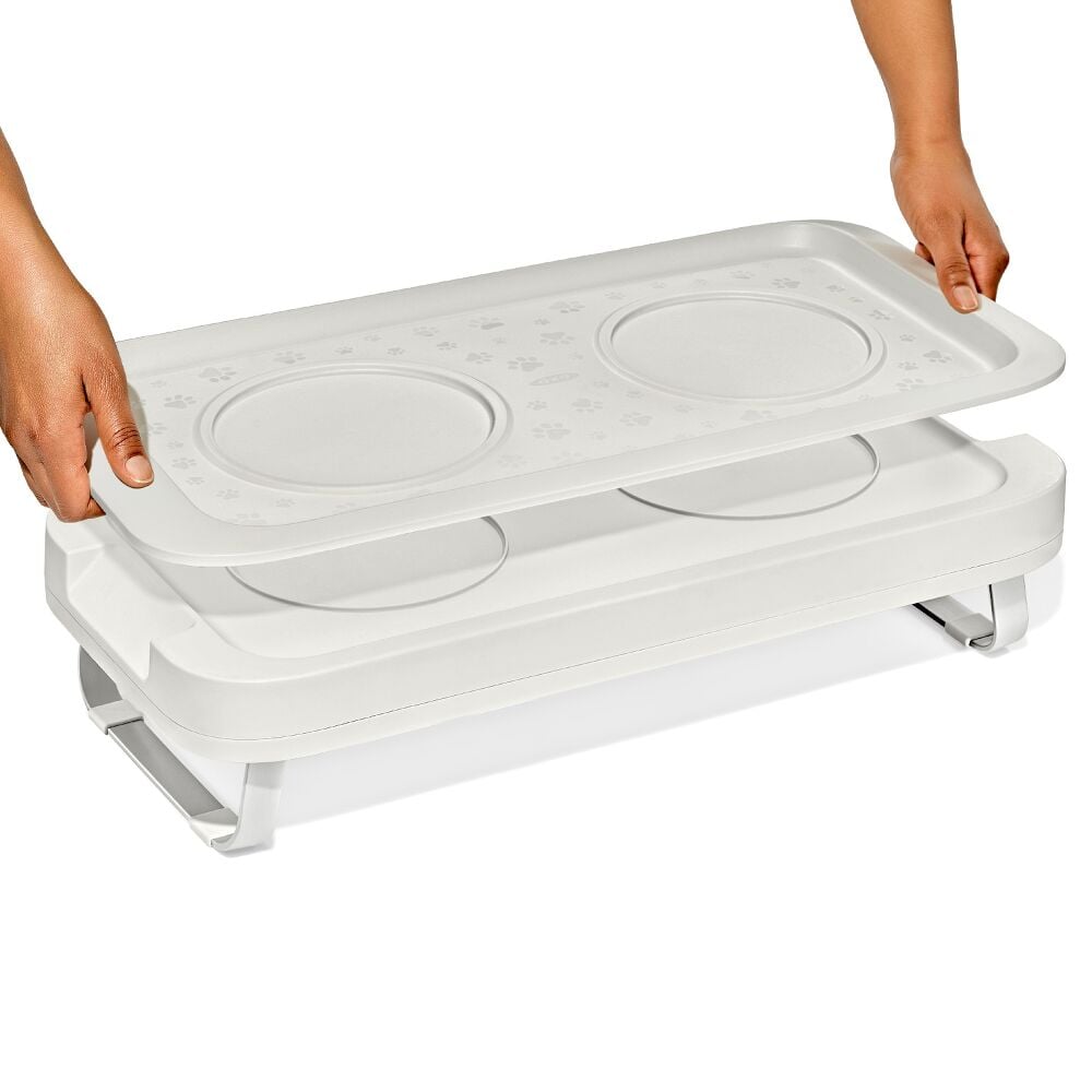 OXO Pet Adjustable Elevated Feeder U5