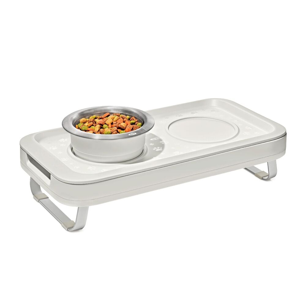 OXO Pet Adjustable Elevated Feeder U5