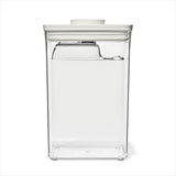 OXO Pet POP Container with Scoop — Big Square Medium — 4.4 Qt/4.2 L H3