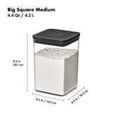 POP Container - Big Square Medium (4.4 Qt/4.2 L) R8