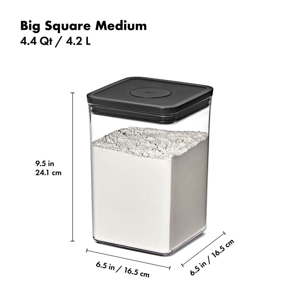POP Container - Big Square Medium (4.4 Qt/4.2 L) R8