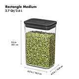 POP Container - Rectangle Medium (2.7 Qt/2.6 L) L2
