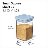 3-Piece POP Container Set with Mini Scoops R4