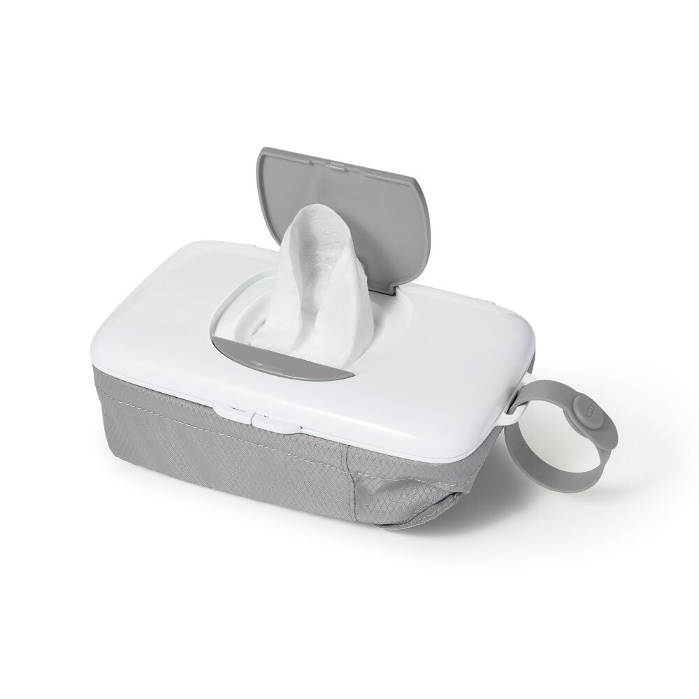 On-the-Go Wipes Dispenser with Diaper Pouch I2