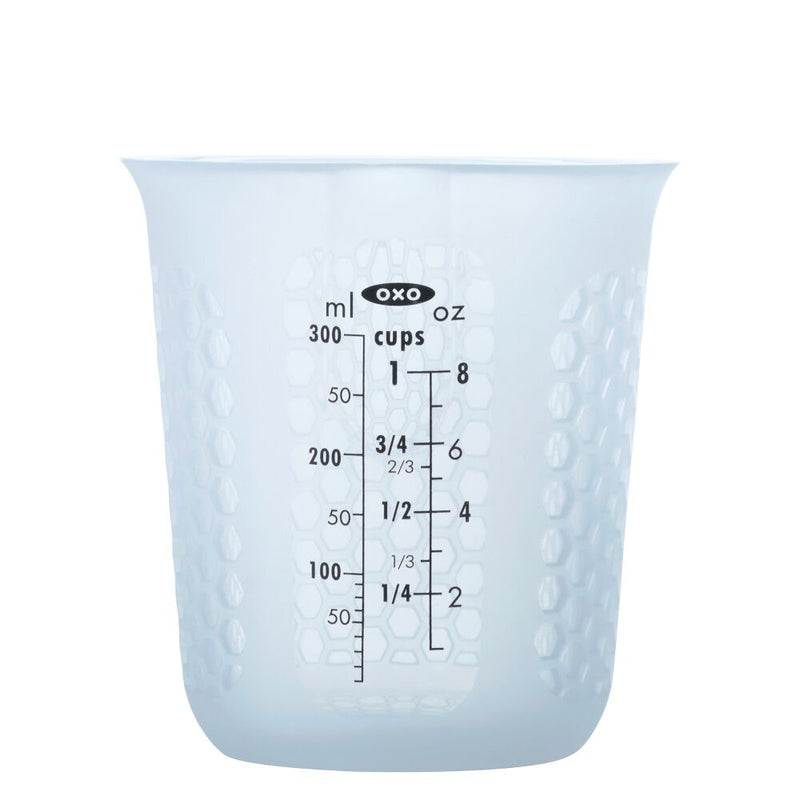1 Cup Squeeze & Pour Silicone Measuring Cup B9