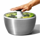 Steel Salad Spinner R6