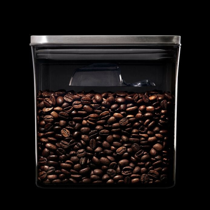 Steel Coffee POP Container (1.7 Qt) with Scoop O0