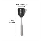 OXO Steel Silicone Flexible Turner F6