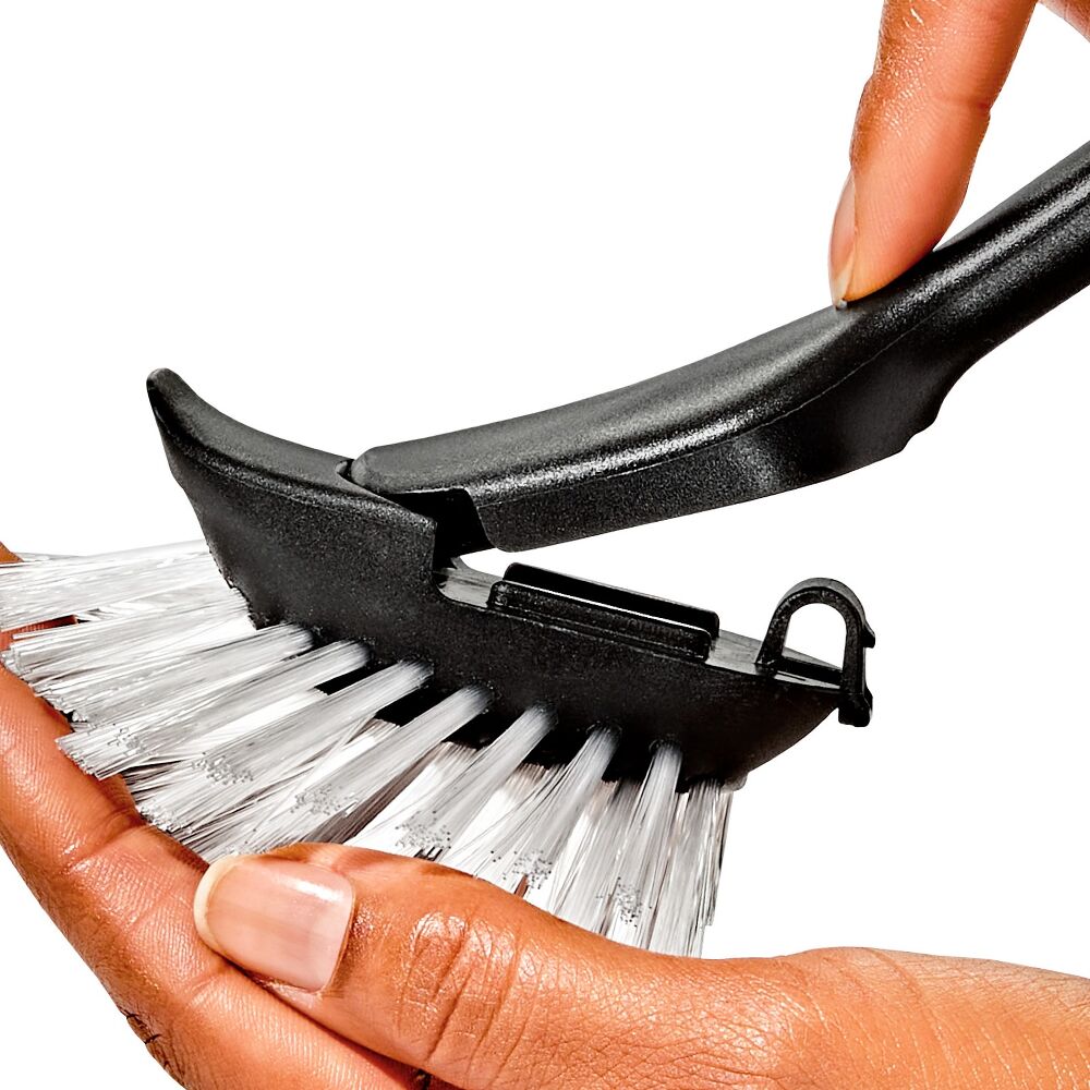 Steel Dish Brush with Replaceable Head U8