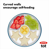 Stick & Stay Suction Divided Plate A0