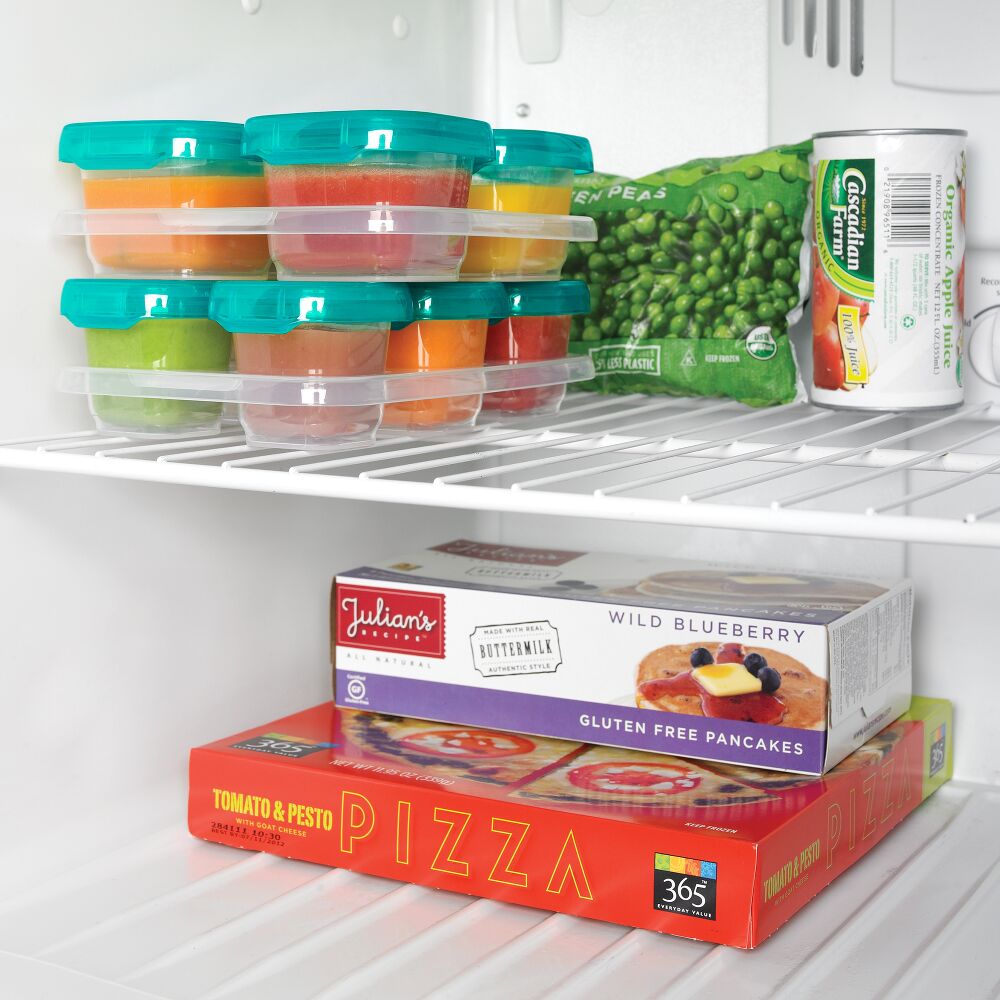 12-Piece Baby Blocks™ Plastic Freezer Storage Container Set - Tot Teal P1