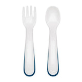 On-the-Go Plastic Fork and Spoon Set with Travel Case T5