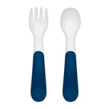 On-the-Go Plastic Fork and Spoon Set with Travel Case T5