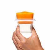 4 oz Baby Blocks™ Silicone Freezer Storage Containers - Tot Teal Q6