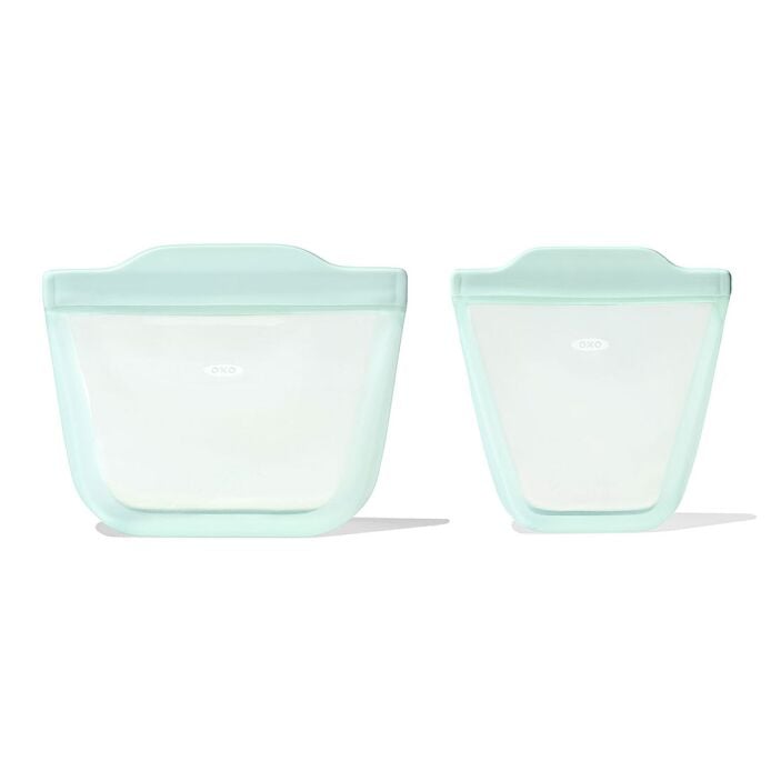 Tot Silicone Reusable Bag - 2-Piece Stand-Up Cup Set T9