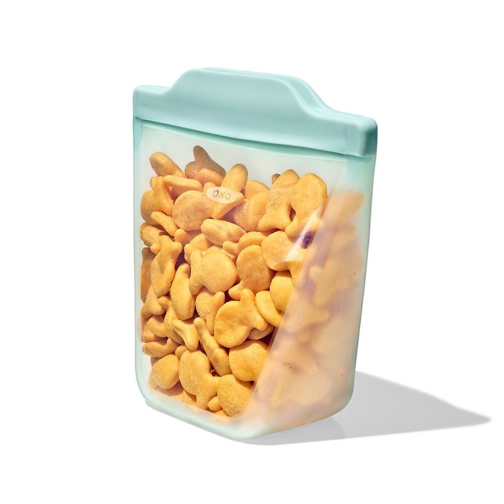 Tot Silicone Reusable Bag - 2-Piece Stand-Up Cup Set T9
