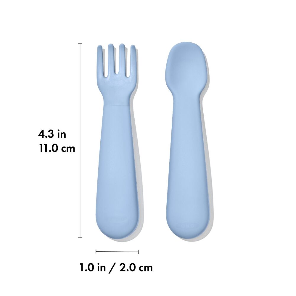 Mini Fork & Spoon Set X3