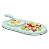 Textured Suction Plate & Spoons Set – 3-Piece E8