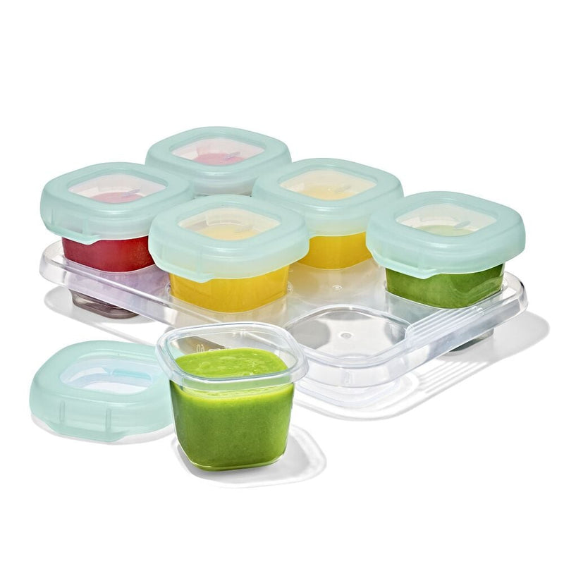 Baby Blocks Food Storage Containers (2 oz) - Opal W1