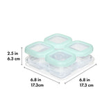 Baby Blocks Food Storage Containers (4 oz) - Opal J5