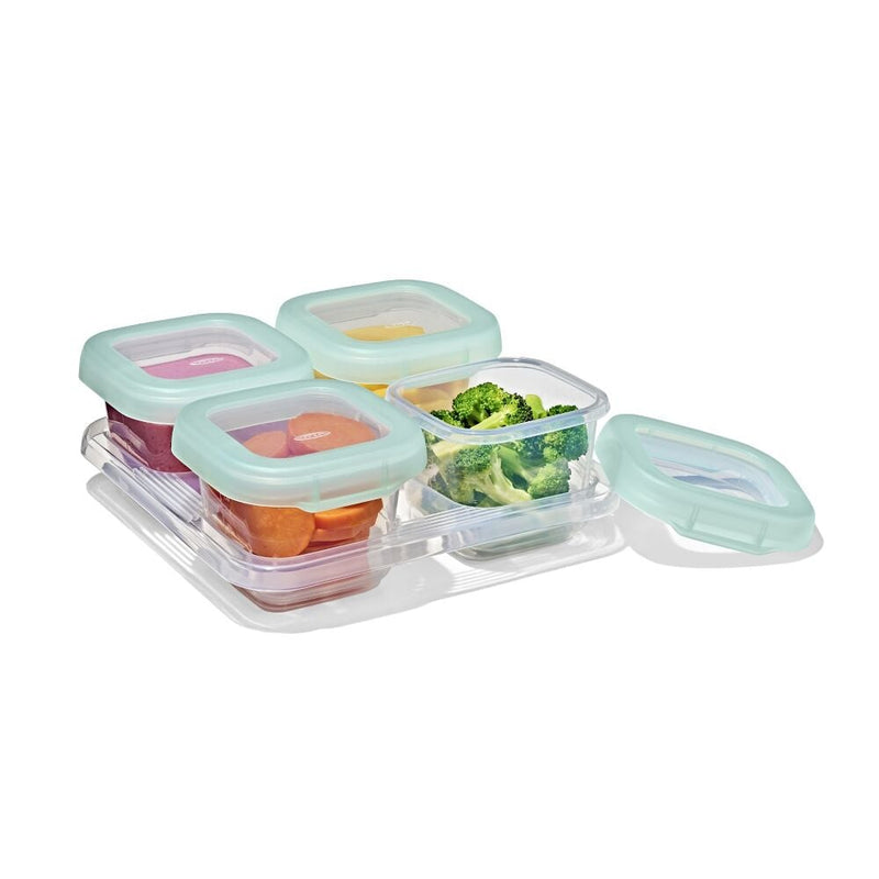 Baby Blocks Food Storage Containers (6 oz) - Opal O5