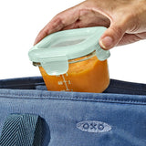 Glass Baby Blocks Food Storage Containers (4 oz) - Opal V9