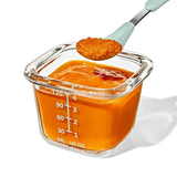 Glass Baby Blocks Food Storage Containers (4 oz) - Opal V9