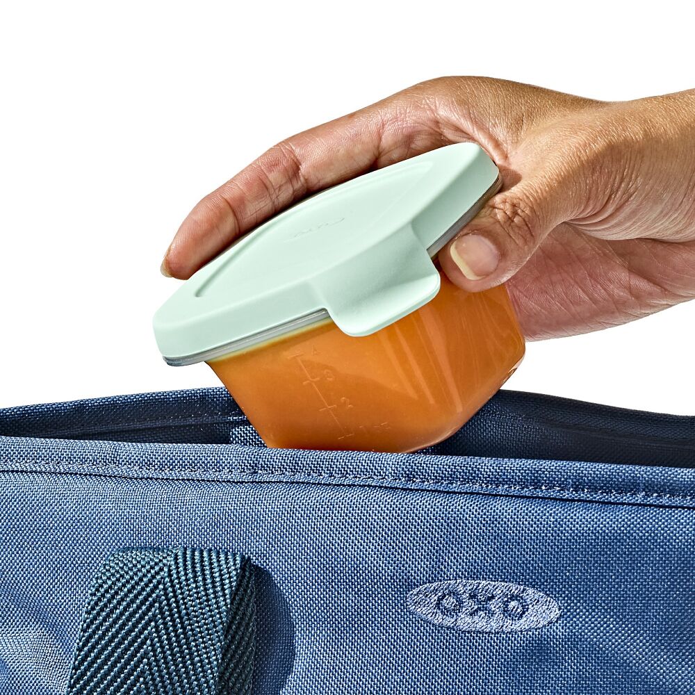 Silicone Baby Blocks Food Storage Containers (4 oz) - Opal M5